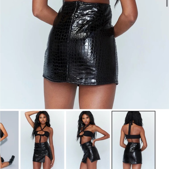 Princess Polly Croc Skirt - Picture 3 of 3